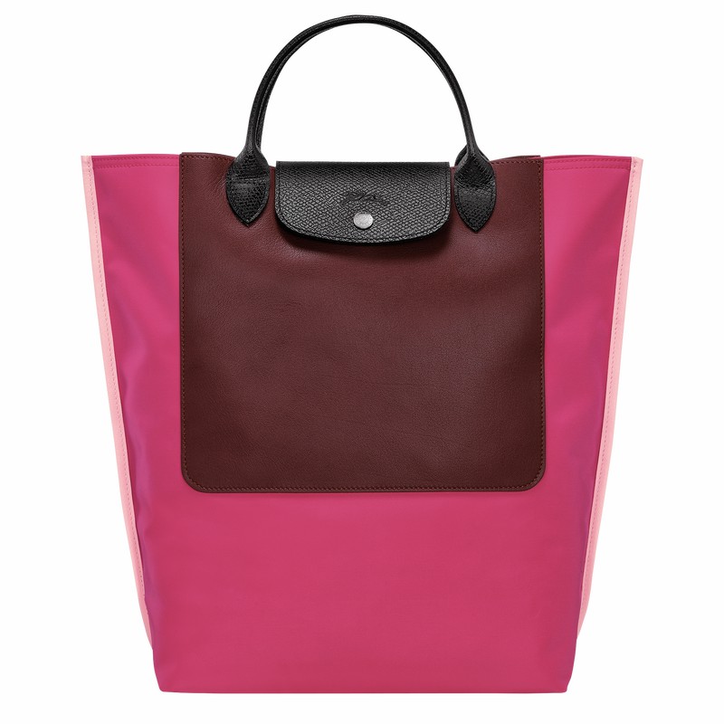 Longchamp Cabas Longchamp M Miesten Kangaskassit Fuksia Suomi | 10264093J13-