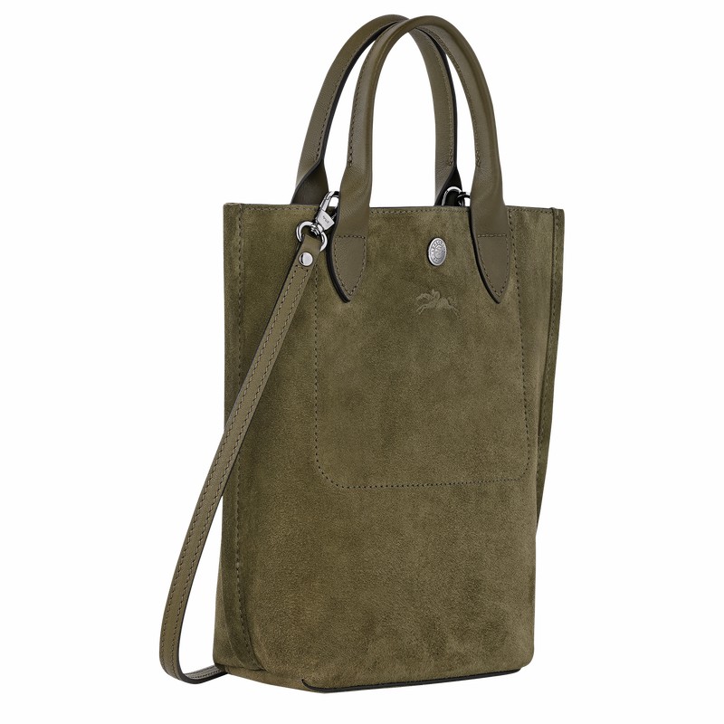 Longchamp Cabas Longchamp XS Naisten Kangaskassit Khaki Suomi | 10276HFO292