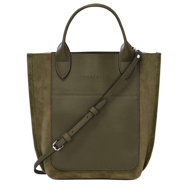 Longchamp Cabas Longchamp XS Naisten Kangaskassit Khaki Suomi | 10276HFO292