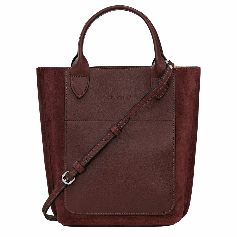 Longchamp Cabas Longchamp XS Naisten Kangaskassit Viininpunainen Suomi | 10276HFO009