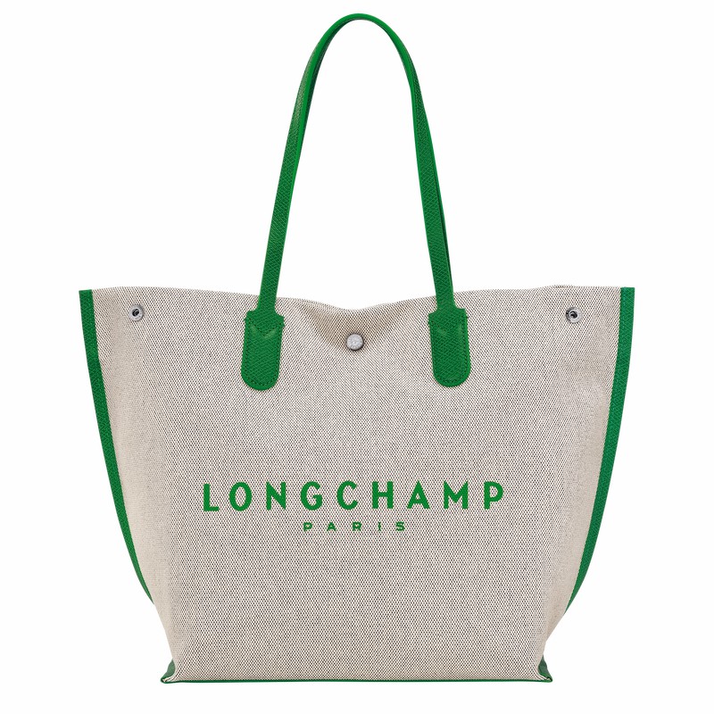 Longchamp Essential L Naisten Kangaskassit Vihreä Suomi | 10090HSG129