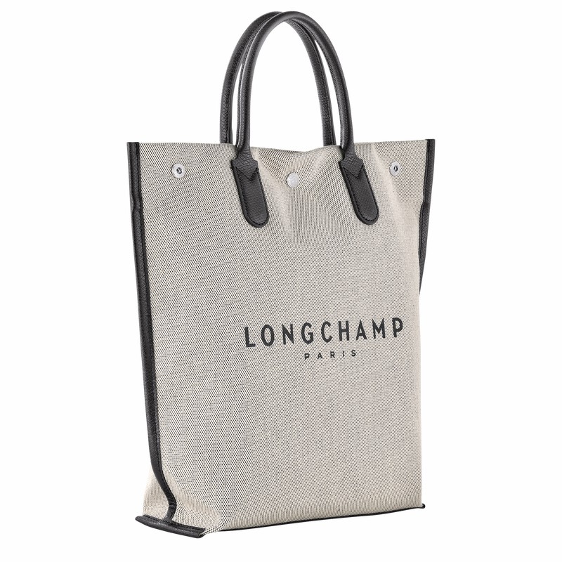 Longchamp Essential M Miesten Kangaskassit Valkoinen Suomi | 10211HSG037-