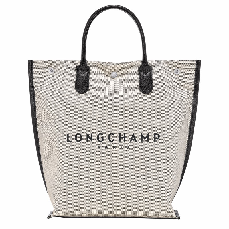 Longchamp Essential M Miesten Kangaskassit Valkoinen Suomi | 10211HSG037-