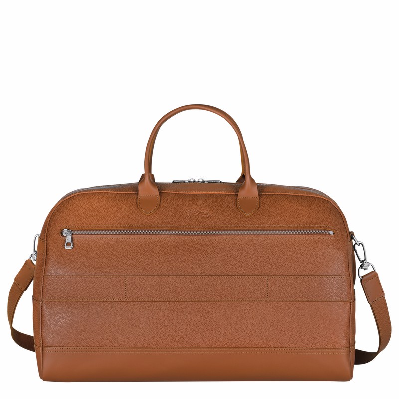 Longchamp Le FOULONNÉ M Miesten Matkakassit Caramel Suomi | L1302021F72-