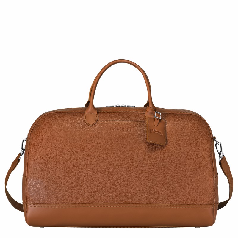 Longchamp Le FOULONNÉ M Miesten Matkakassit Caramel Suomi | L1302021F72-