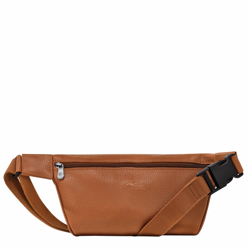 Longchamp Le FOULONNÉ M Miesten Vyölaukku Caramel Suomi | 20045021F72-