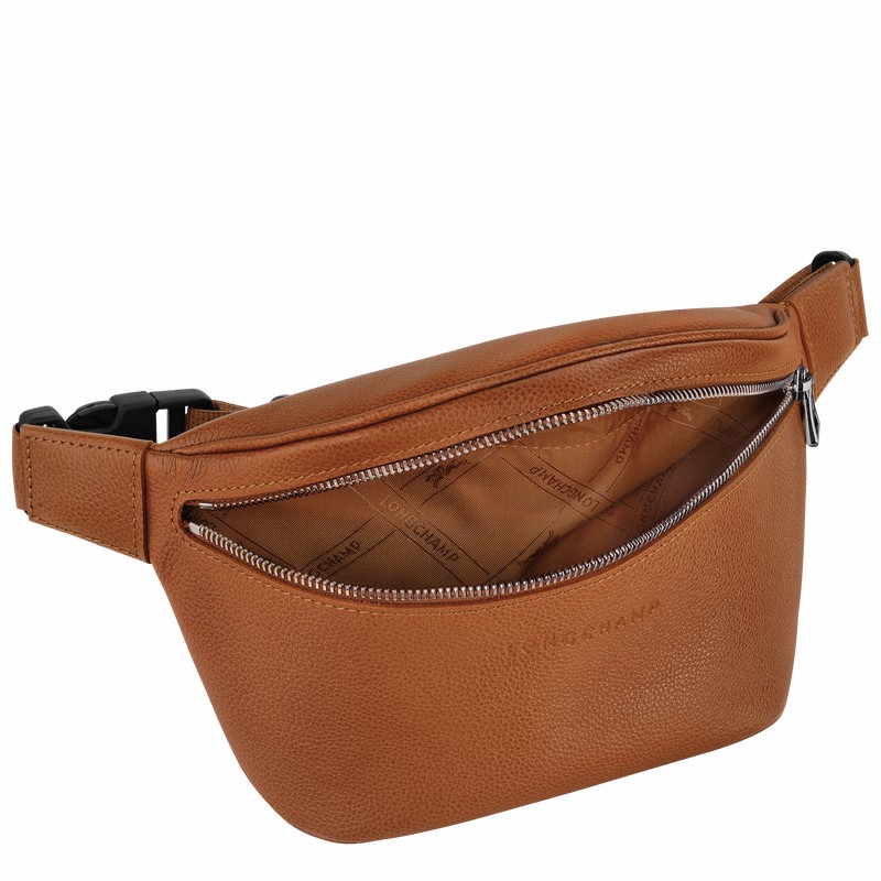 Longchamp Le FOULONNÉ M Miesten Vyölaukku Caramel Suomi | 20045021F72-