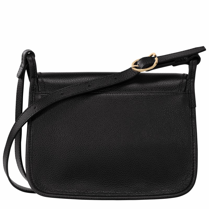 Longchamp Le FOULONNÉ M Naisten Crossbody Laukut Mustat Suomi | 10135021001