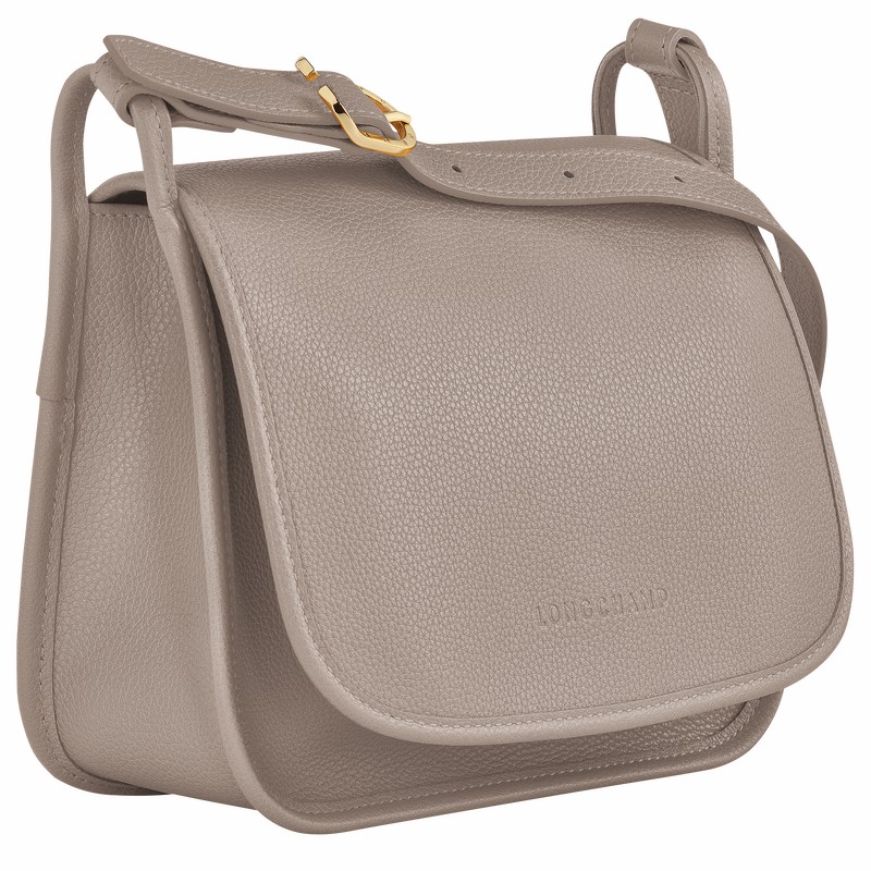 Longchamp Le FOULONNÉ M Naisten Crossbody Laukut Harmaat Suomi | 10135021P55