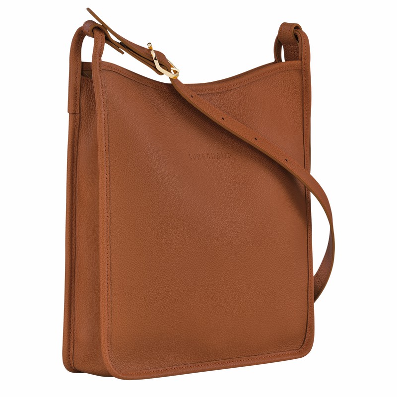 Longchamp Le FOULONNÉ M Naisten Crossbody Laukut Caramel Suomi | 10140021121