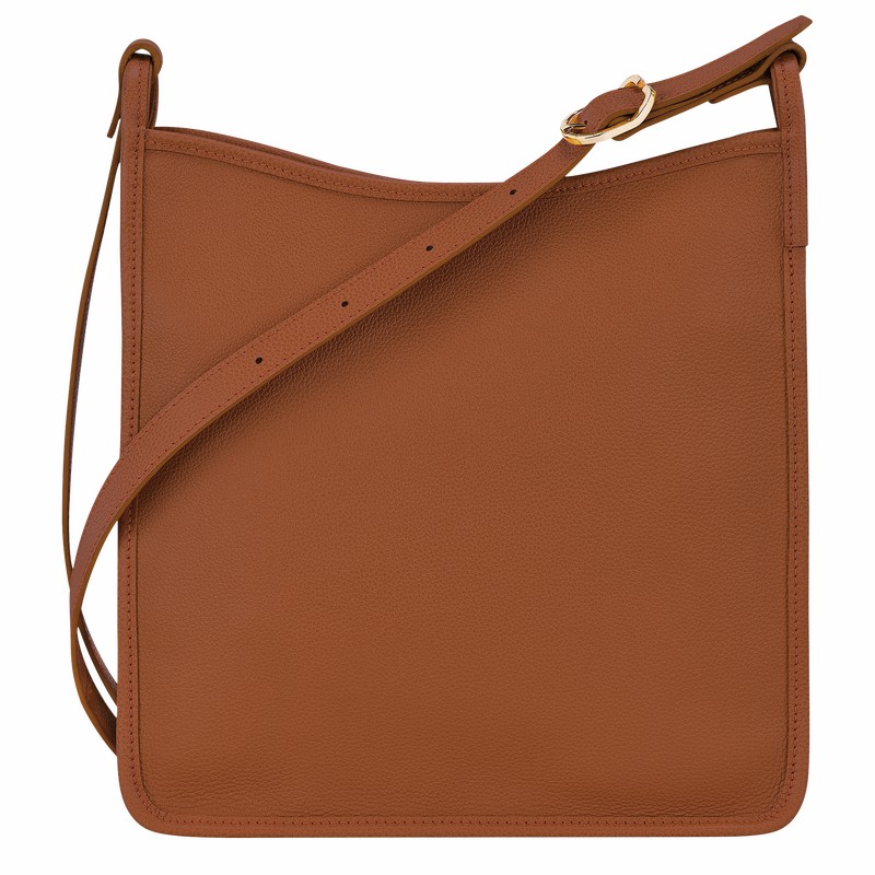 Longchamp Le FOULONNÉ M Naisten Crossbody Laukut Caramel Suomi | 10140021121