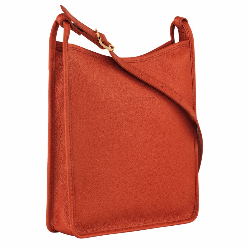 Longchamp Le FOULONNÉ M Naisten Crossbody Laukut Oranssi Suomi | 10140021685