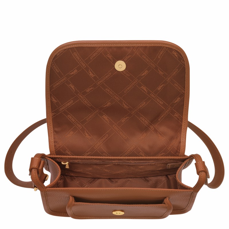 Longchamp Le FOULONNÉ M Naisten Crossbody Laukut Caramel Suomi | 10135021121