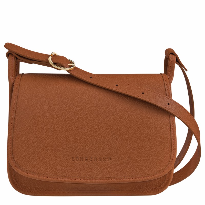 Longchamp Le FOULONNÉ M Naisten Crossbody Laukut Caramel Suomi | 10135021121