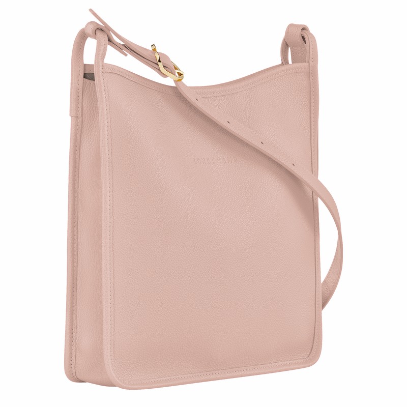 Longchamp Le FOULONNÉ M Naisten Crossbody Laukut Beige Suomi | 10140021542