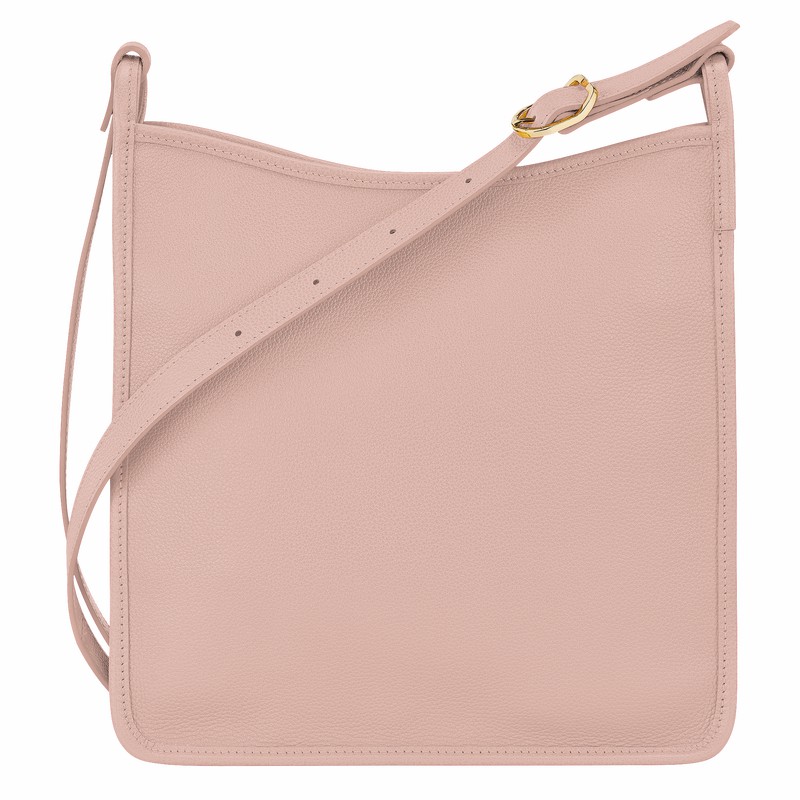 Longchamp Le FOULONNÉ M Naisten Crossbody Laukut Beige Suomi | 10140021542