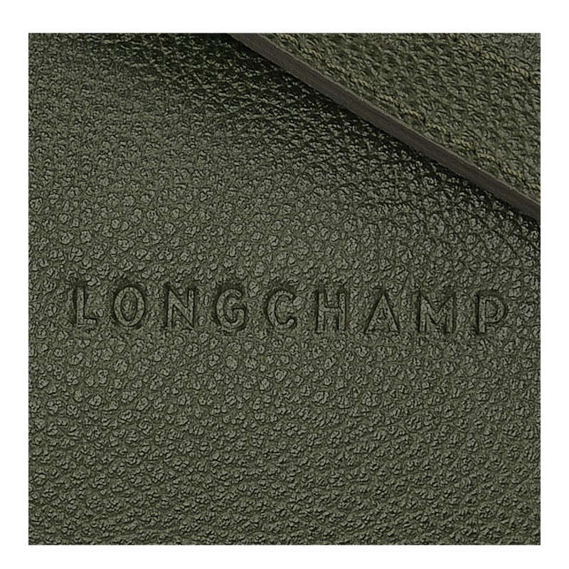 Longchamp Le FOULONNÉ M Naisten Crossbody Laukut Khaki Suomi | 10140021892