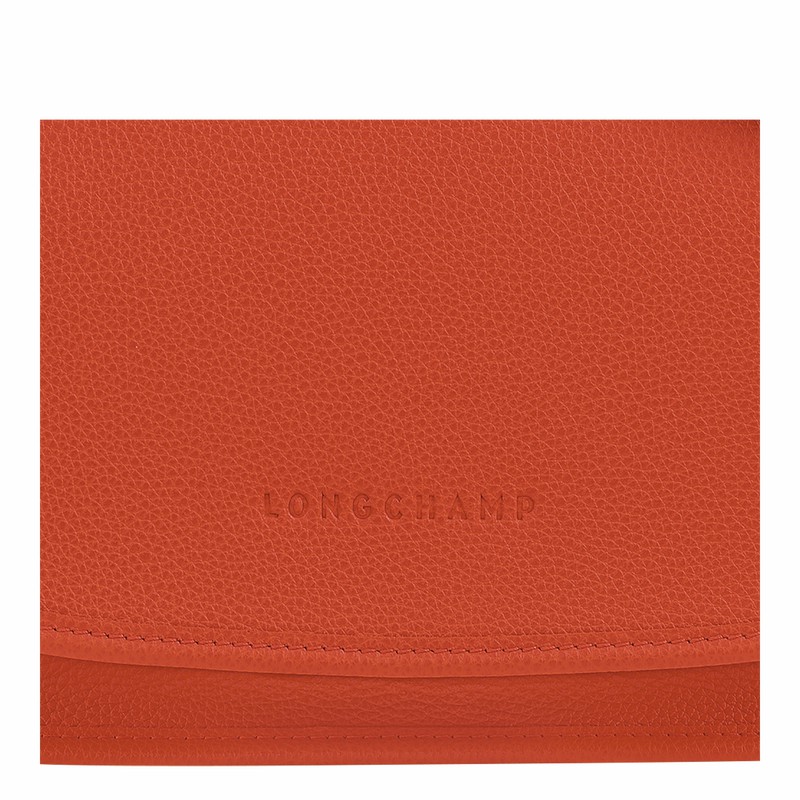 Longchamp Le FOULONNÉ M Naisten Crossbody Laukut Oranssi Suomi | 10135021685