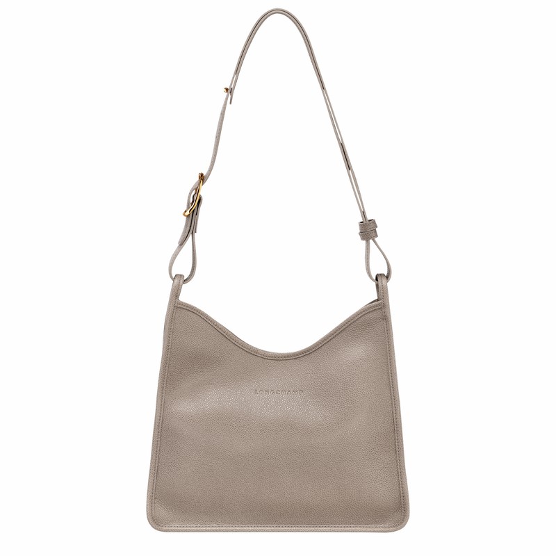 Longchamp Le FOULONNÉ M Naisten Hobo Laukku Harmaat Suomi | 10155021P55