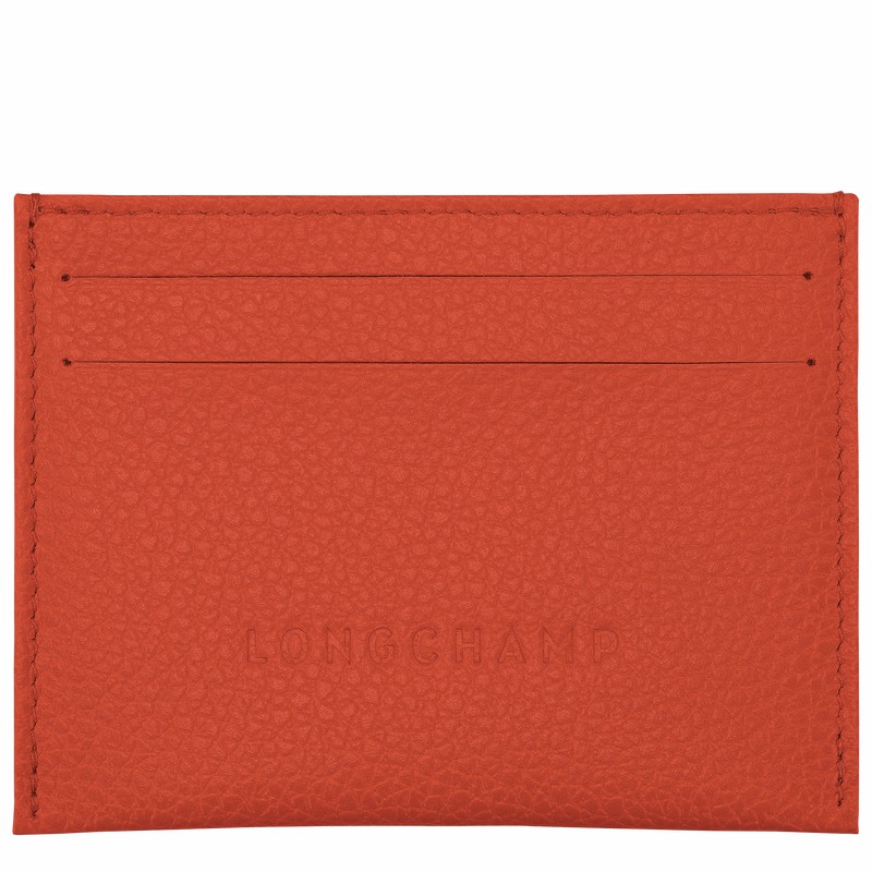 Longchamp Le FOULONNÉ Miesten Korttikotelo Oranssi Suomi | L3218021685-