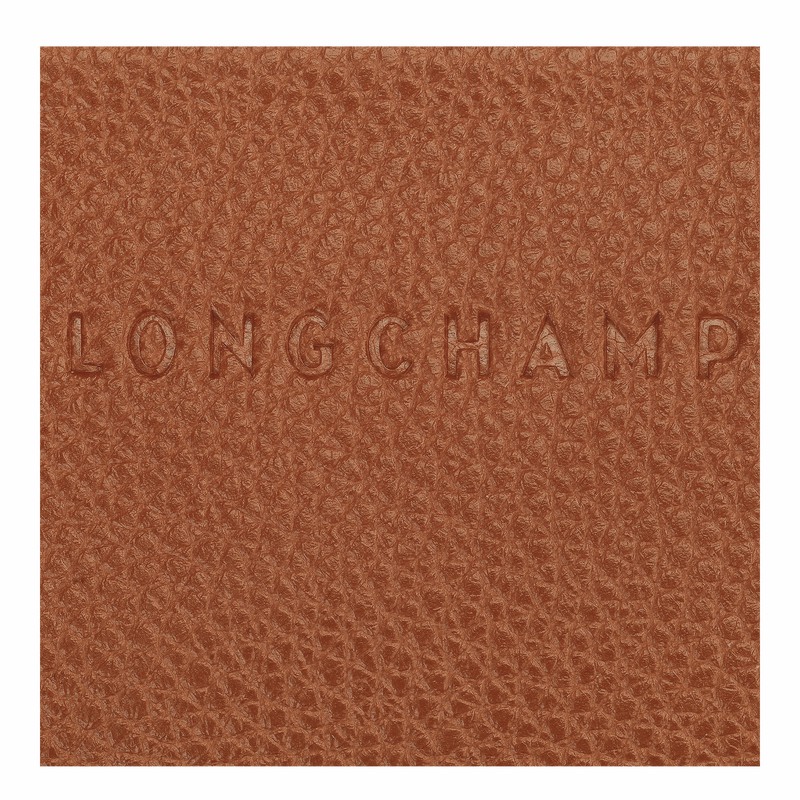 Longchamp Le FOULONNÉ Miesten Korttikotelo Caramel Suomi | 30036021121-