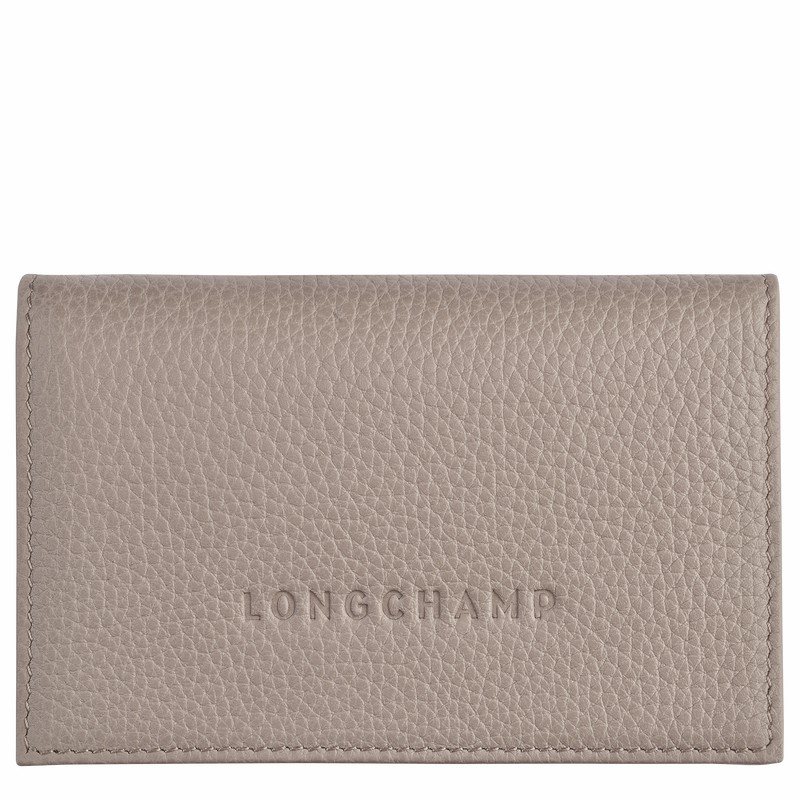 Longchamp Le FOULONNÉ Miesten Korttikotelo Harmaat Suomi | L3243021P55-