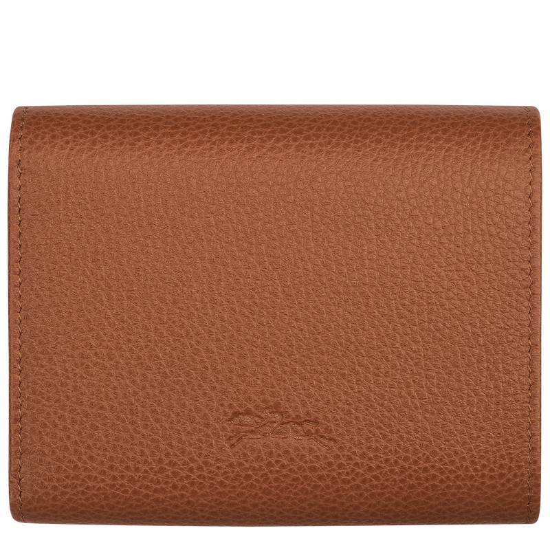 Longchamp Le FOULONNÉ Miesten Lompakko Caramel Suomi | 30021021121-