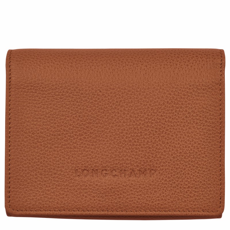 Longchamp Le FOULONNÉ Miesten Lompakko Caramel Suomi | 30021021121-