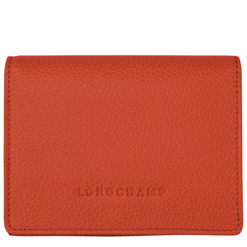 Longchamp Le FOULONNÉ Miesten Lompakko Oranssi Suomi | 30021021685-