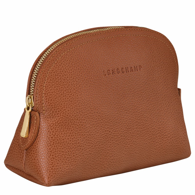 Longchamp Le FOULONNÉ Miesten Pouches Caramel Suomi | L2527021121-