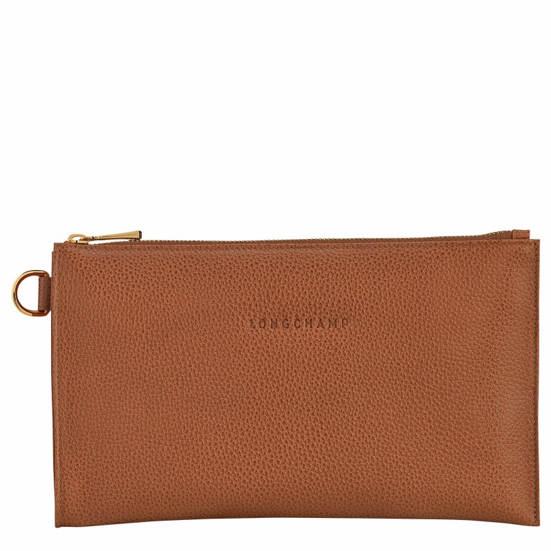 Longchamp Le FOULONNÉ Miesten Pouches Caramel Suomi | L2541021121-