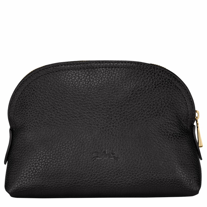 Longchamp Le FOULONNÉ Miesten Pouches Mustat Suomi | L2527021001-