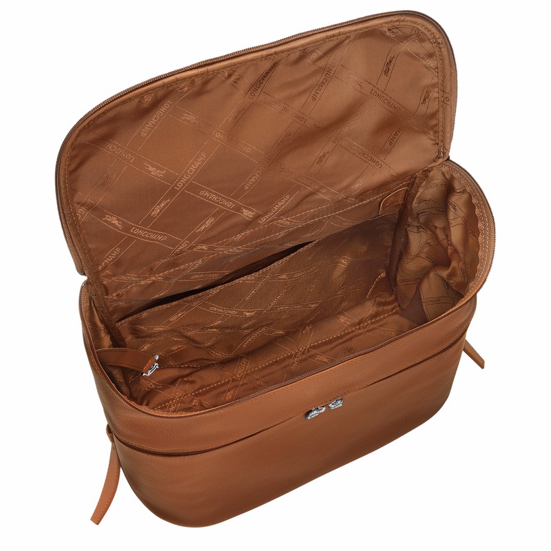 Longchamp Le FOULONNÉ Miesten Reput Caramel Suomi | L1617021F72-