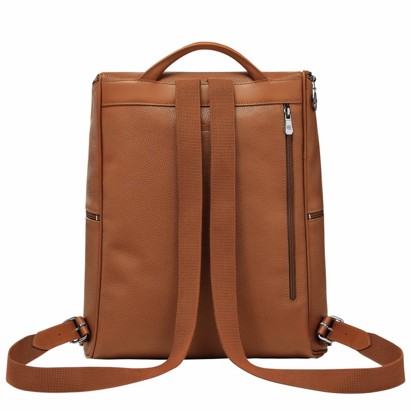 Longchamp Le FOULONNÉ Naisten Reput Caramel Suomi | L1617021F72