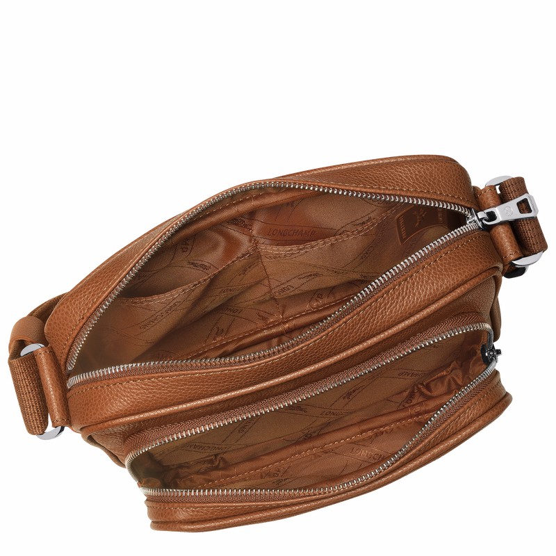 Longchamp Le FOULONNÉ S Miesten Bucket Laukut Caramel Suomi | 20043021F72