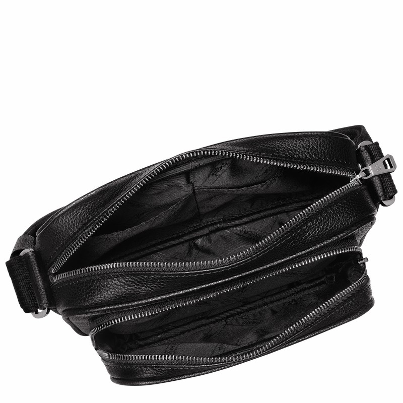 Longchamp Le FOULONNÉ S Miesten Bucket Laukut Mustat Suomi | 20043021047