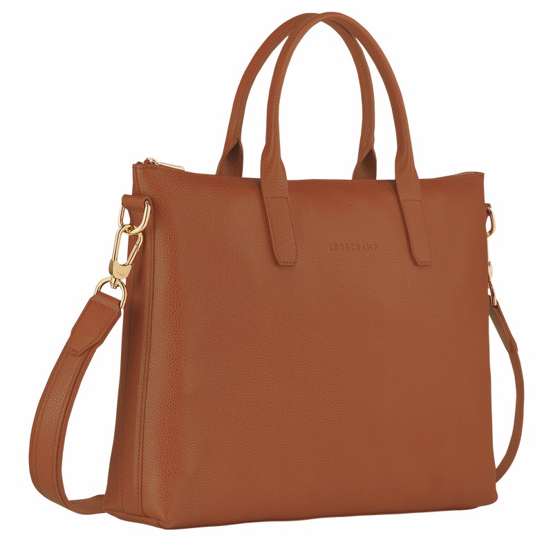 Longchamp Le FOULONNÉ S Miesten Salkku Caramel Suomi | 20032021121-