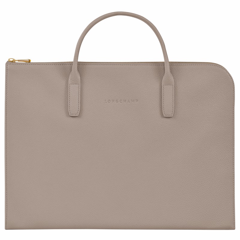 Longchamp Le FOULONNÉ S Miesten Salkku Harmaat Suomi | L2115021P55-