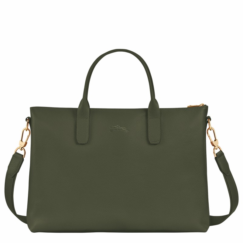 Longchamp Le FOULONNÉ S Miesten Salkku Khaki Suomi | 20032021892-