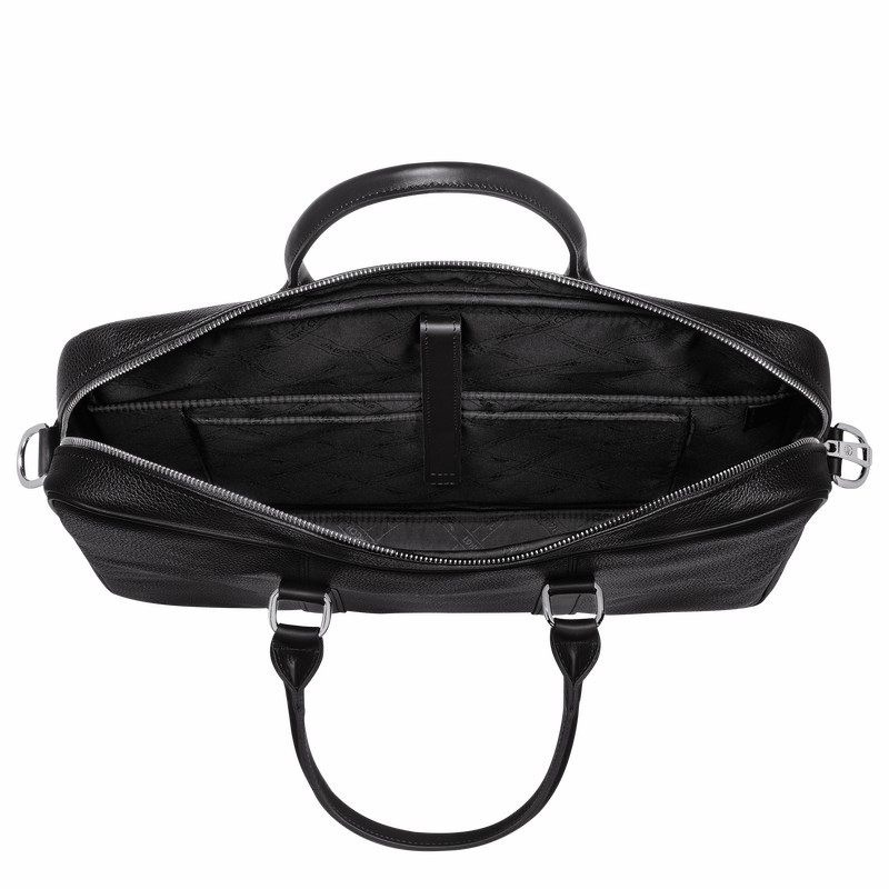 Longchamp Le FOULONNÉ S Miesten Salkku Mustat Suomi | L2122021047-