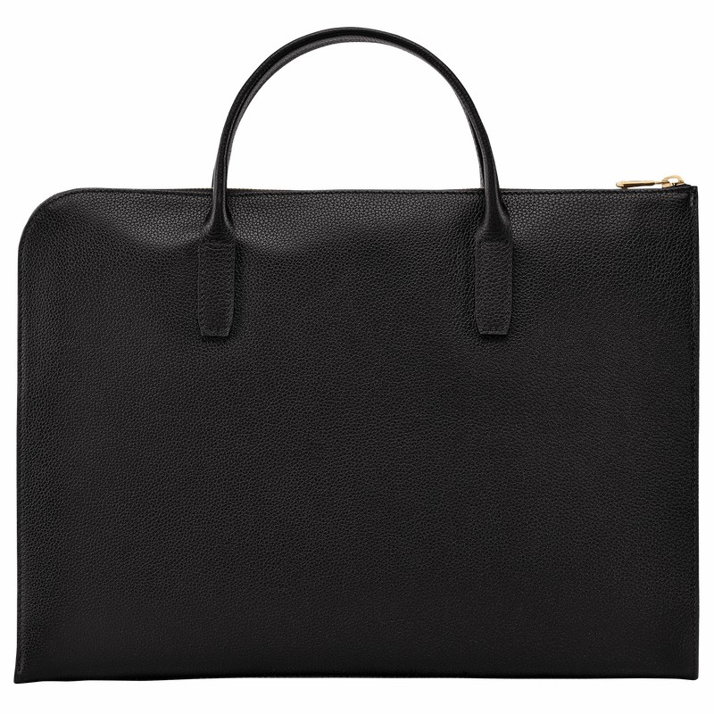 Longchamp Le FOULONNÉ S Miesten Salkku Mustat Suomi | L2115021001-