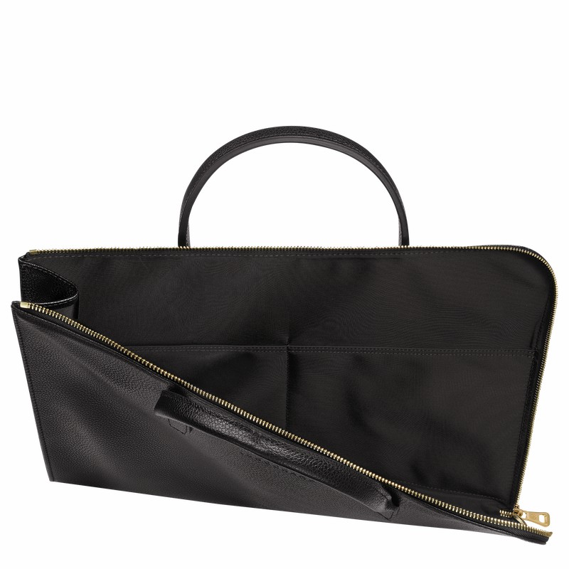 Longchamp Le FOULONNÉ S Miesten Salkku Mustat Suomi | L2115021001-