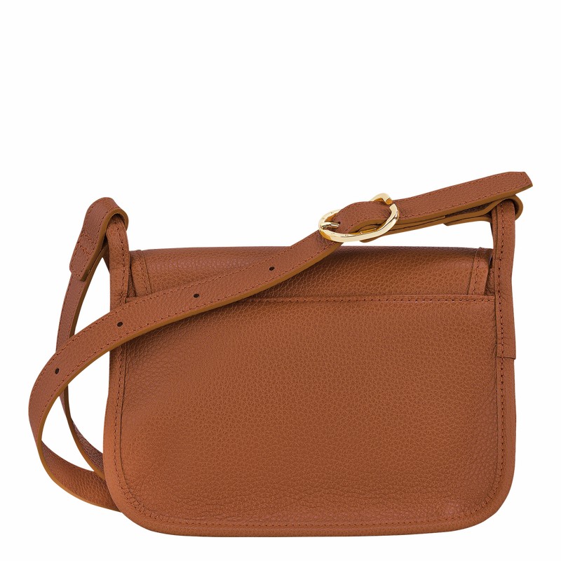 Longchamp Le FOULONNÉ S Naisten Crossbody Laukut Caramel Suomi | 10134021121