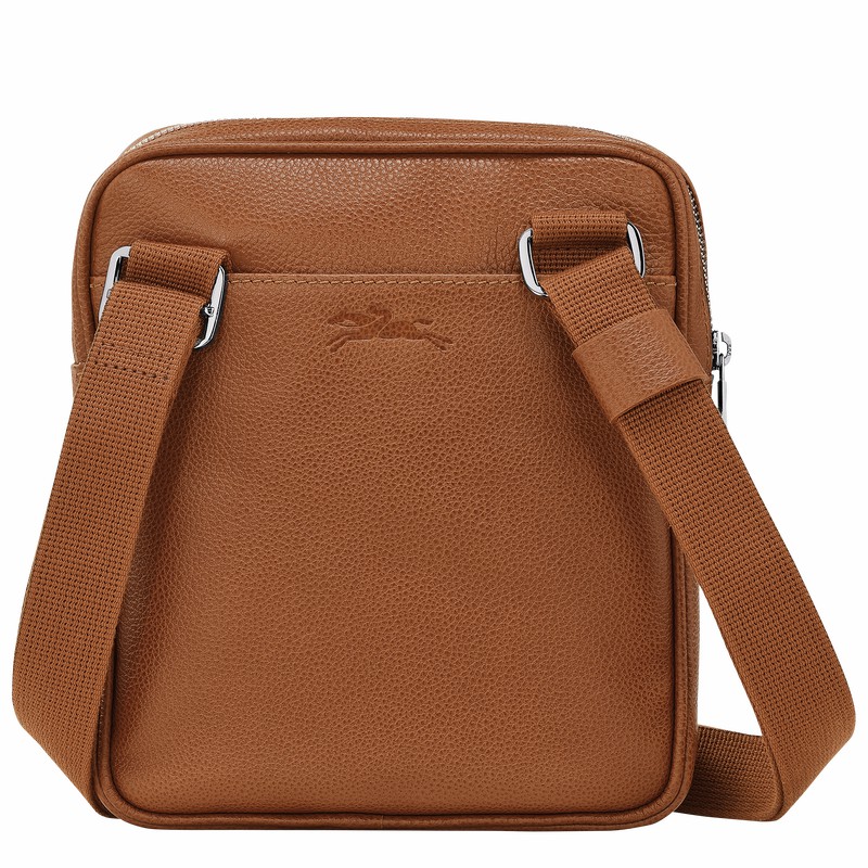 Longchamp Le FOULONNÉ XS Miesten Crossbody Laukut Caramel Suomi | L1712021F72-