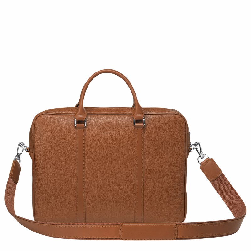 Longchamp Le FOULONNÉ XS Miesten Salkku Caramel Suomi | L2121021F72-