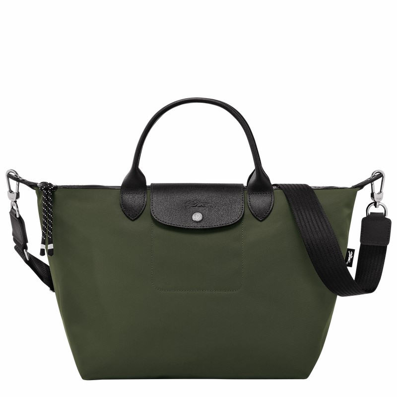 Longchamp Le Pliage Energy L Miesten Käsilaukku Khaki Suomi | L1515HSR892-