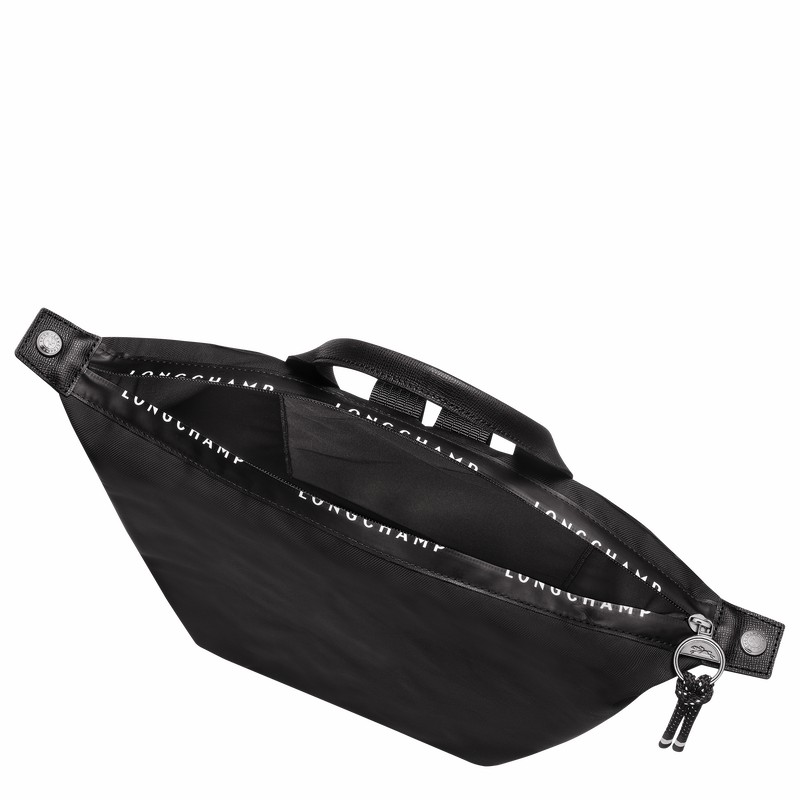 Longchamp Le Pliage Energy L Miesten Reput Mustat Suomi | 10166HSR001-