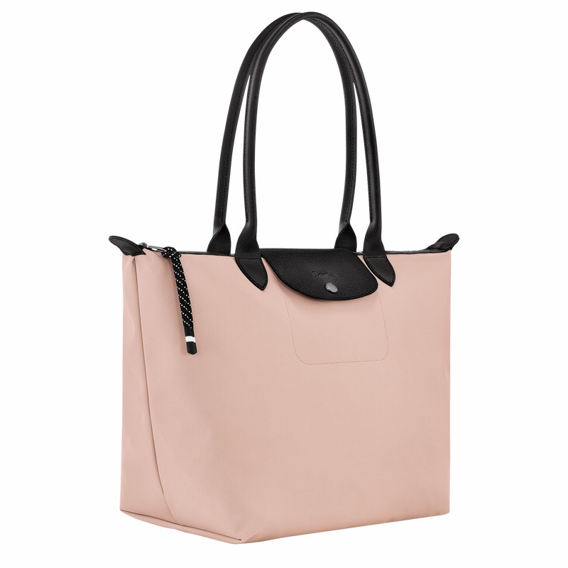 Longchamp Le Pliage Energy L Naisten Kangaskassit Beige Suomi | L1899HSR542