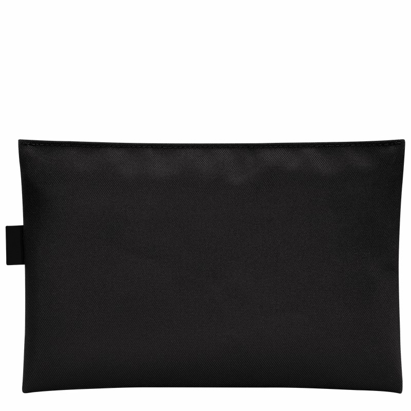 Longchamp Le Pliage Energy Miesten Pouches Mustat Suomi | 34136HSR001-