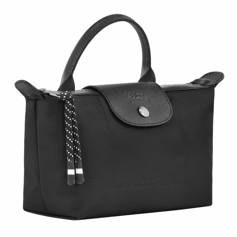 Longchamp Le Pliage Energy Naisten Pouches Mustat Suomi | 30030HSR001